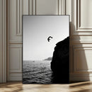 Silhouette Wall Art - Silhouette Cliff Diver Wall Art – by MyGreatCanvas | Canvas Wall Art Prints | Photo Prints & Wall Decor