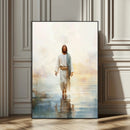 Jesus Walking on Water Wall Art Canvas Print, Christian Wall by MyGreatCanvas | Canvas Wall Art Prints | Photo Prints & Wall Decor