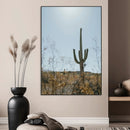 Saguaro Cactus Wall Art Canvas Print – Framed Southwestern by MyGreatCanvas | Canvas Wall Art Prints | Photo Prints & Wall Decor