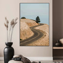 Winding Road Wall Art – Framed Scenic Landscape Canvas by MyGreatCanvas | Canvas Wall Art Prints | Photo Prints & Wall Decor