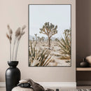 Joshua Tree Wall Art – Framed Desert Landscape Canvas by MyGreatCanvas | Canvas Wall Art Prints | Photo Prints & Wall Decor