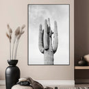 Saguaro Cactus Wall Art – Black and White Desert Canvas by MyGreatCanvas | Canvas Wall Art Prints | Photo Prints & Wall Decor