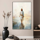 Jesus Walking on Water Wall Art Canvas Print, Christian Wall by MyGreatCanvas | Canvas Wall Art Prints | Photo Prints & Wall Decor