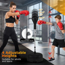 Height Adjustable Punching Bag with Stand for Teens & Adults by LJGDeals