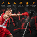 Height Adjustable Punching Bag with Stand for Teens & Adults by DirectDeals