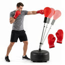 Height Adjustable Punching Bag with Stand for Teens & Adults by LJGDeals