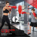 Height Adjustable Punching Bag with Stand for Teens & Adults by LJGDeals