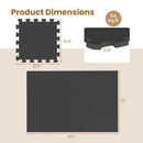 EVA Foam Floor Tiles 54-Pack with Borders and Non-Slip Surface by LJGDeals