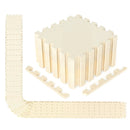 EVA Foam Floor Tiles 54-Pack with Borders and Non-Slip Surface by LJGDeals