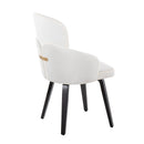 Dahlia - Contemporary Elegant Dining Chair (Set of 2) by HouseOfZazla
