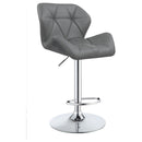 Adjustable Bar Stool With Height-Adjustable Base (Set of 2) by HouseOfZazla