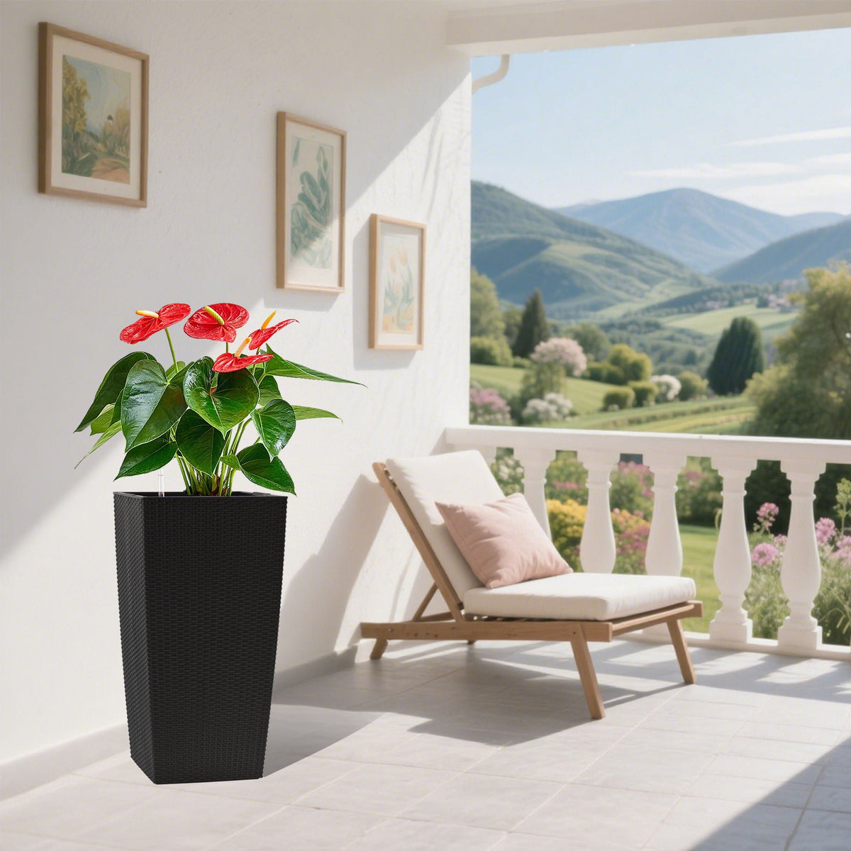 Indoor Outdoor Planter With Automatic Watering System, photo 21 of 40