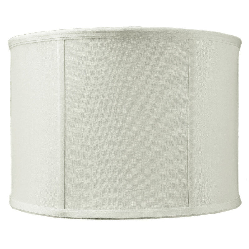 14"W x 10"H Drum Lamp Shade Premium Light Oatmeal Linen