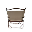 Comfy Foldable And Portable Chair With Armrests, Indoor And Outdoor (Set of 4) - Brown