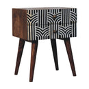 Edessa Bone Inlay Bedside by HouseOfZazla