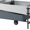 Wilkins - High Gloss Coffee Table With Lift Top - Gray / White by Unique Piece Furniture
