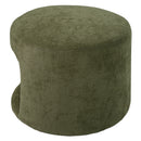Green Pet Friendly Ottoman with Removable Pet Cushion and Hidden Pet Nook by HouseOfZazla