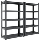 Industrial Heavy Duty Metal Garage Shelving Unit, Adjustable Storage Rack by HouseOfZazla
