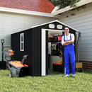 Campcraft 8x6 FT Outdoor Metal Storage Shed by HouseOfZazla