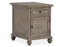 Lancaster - Chairside End Table - Dove Tail Gray