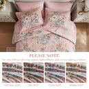 7-Piece Full Vin-Inspired Floral Print Bedding Collection
