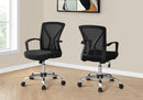 Office Chair with Adjustable Height and Swivel - Ergonomic Contemporary Design by HouseOfZazla