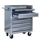 7 DRAWERS MULTIFUNCTIONAL TOOL CART WITH WHEELS-SLIVER