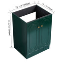 Modern Freestanding Bathroom Vanity With Soft Close Cabinet Doors by Unique Piece Furniture