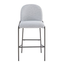 Galen Indoor Metal Upholstered Barstool