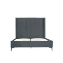 Promenade - Bed With Upholstered Headboard And Slats by HouseOfZazla