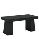 55" Executive Desk, Modern Wood Computer Desk Workstation Desk