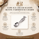 Cow Ice Cream Scoop by Arthur Court Designs