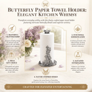 Butterfly Paper Towel Holder by Arthur Court Designs
