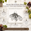 Grape Measuring Spoons by Arthur Court Designs