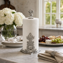 Fleur-De-Lis Paper Towel Holder by Arthur Court Designs