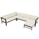 U-Style U-Shaped Outdoor Sectional Sofa Set by HouseOfZazla