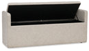Galliden - Large Upholstered Dining Room Bench - Beige by Unique Piece Furniture