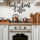 But First Coffee Metal Wall Art