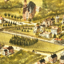 Vintage Map of Highlandville, Massachusetts 1887