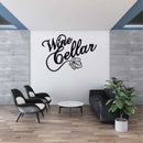 Wine Cellar Metal Wall Art