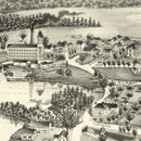 Vintage Map of North Billerica, Massachusetts 1887