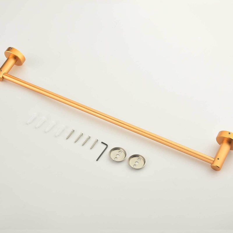 6 Piece Bathroom Towel Rack Set Wall Mount