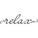 Relax Metal Wall Art