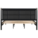 Solid Wood King Bed, Heavy Duty Support Without a Box Spring