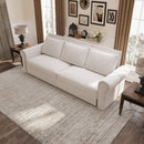 3 In 1 Convertible Sleeper Sofa With Nailhead Trim & Rolled Arm by HouseOfZazla