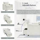 Sleeper Sofa Chair Bed - Convertible 3-in-1 Design