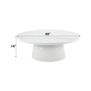 Zaid Engineering Marble High Gloss Table