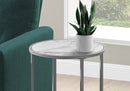 Round Accent Side Table, Contemporary & Modern by HouseOfZazla