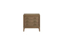 3 Drawer Nightstand With USB - Latte by HouseOfZazla