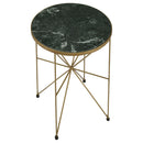Sidney - Round Side Table - Green